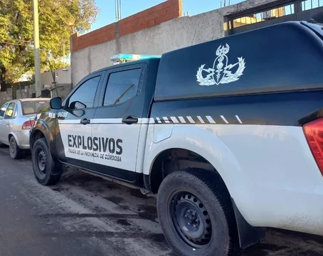 Córdoba: amenazó a su pareja con una bomba casera y fue detenido